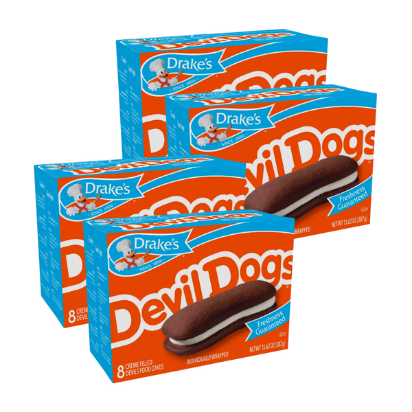 Drake's Devil Dogs, 4 Box Bundle