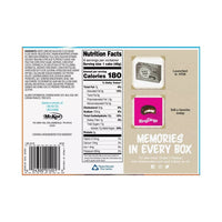 Back box face of Drake's Devil Dogs showing nutrition information. Kosher certified by the Orthodox Union.