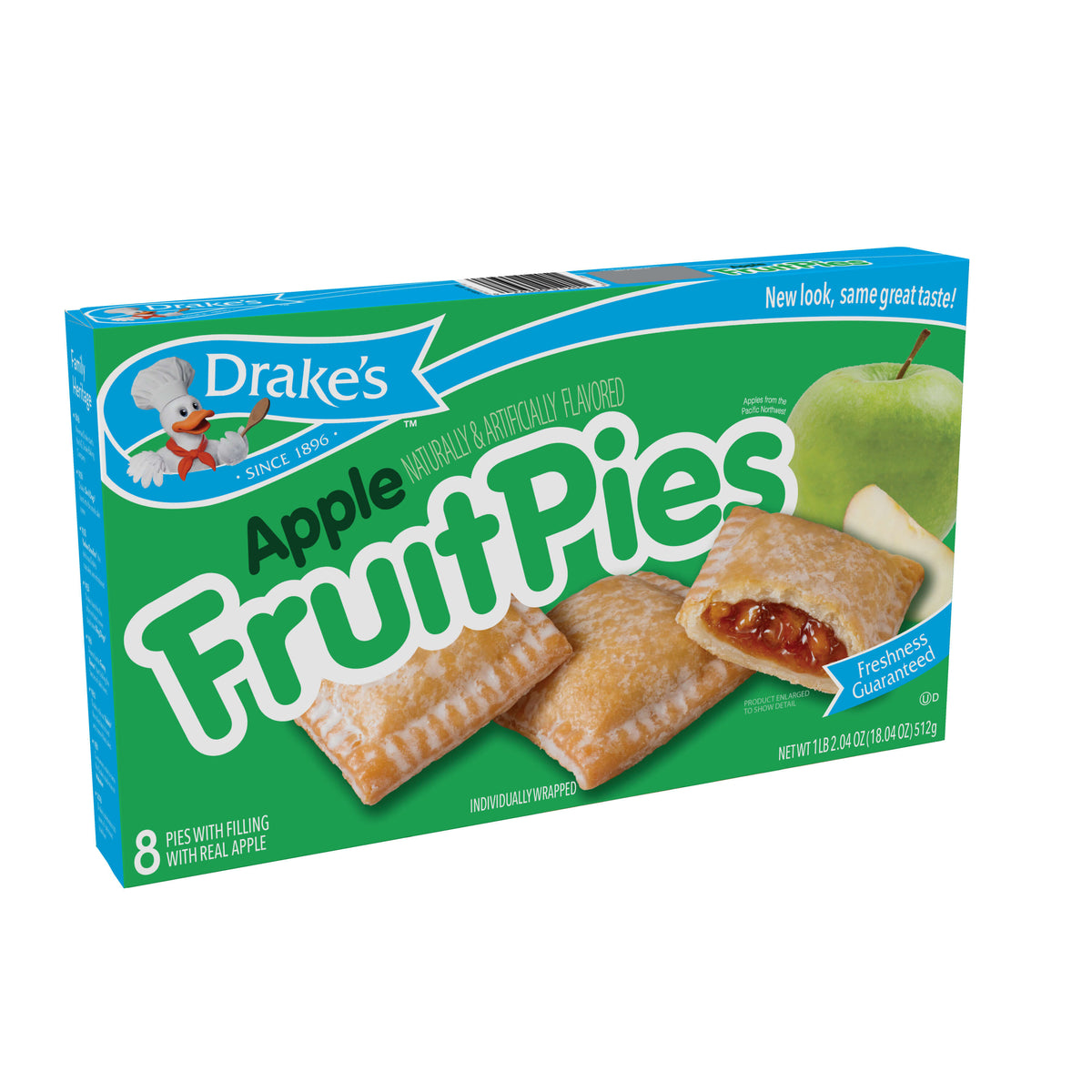 Drake's Apple Fruit Pies (Right)