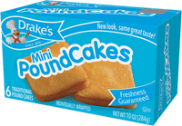 Drake's Mini Pound Cakes (Left)