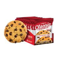 Classic Cookie Soft Baked Chocolate Chip Cookies made with Mini Chocolates, 2 Boxes, 16 Individually Wrapped Cookies