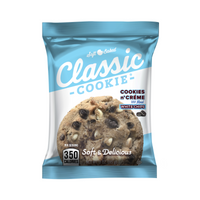 Classic Cookie Soft Baked Cookies n' Crème Cookies made with Premier White Creme Chips, 2 Boxes, 16 Individually Wrapped Cookies (Single)