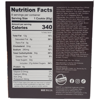 Classic Cookie Soft Baked Chocolate Chip Cookies made with Chocolate Candies Nutrition Facts