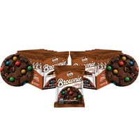 Classic Cookie Soft Baked Brownie Rounds made with Chocolate Candies (2pk)