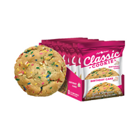Classic Cookie Soft Baked Birthday Cake, 2 Boxes, 16 Individually Wrapped Cookies (Box)