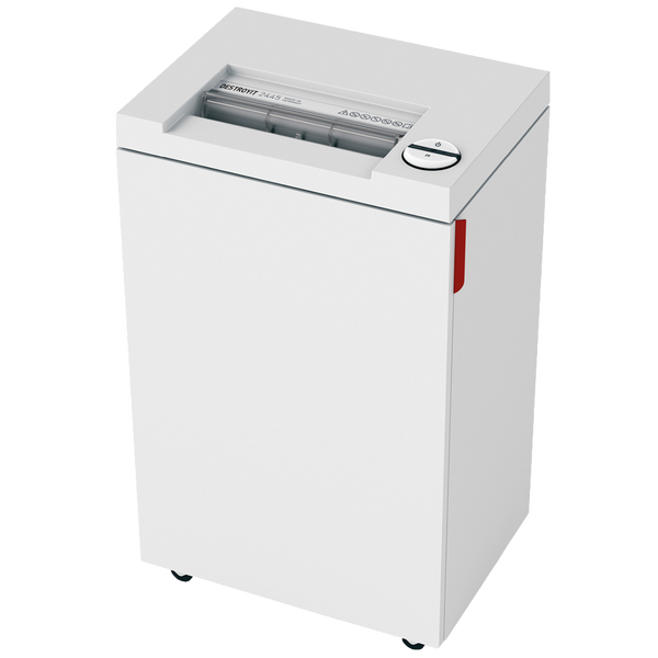 MBM Destroyit 2445CC P-5 Cross-Cut Deskside Shredder (DSH0066) (Front View)
