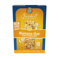 Sunbelt Bakery Banana Oat Chewy Granola Bars (Front View)