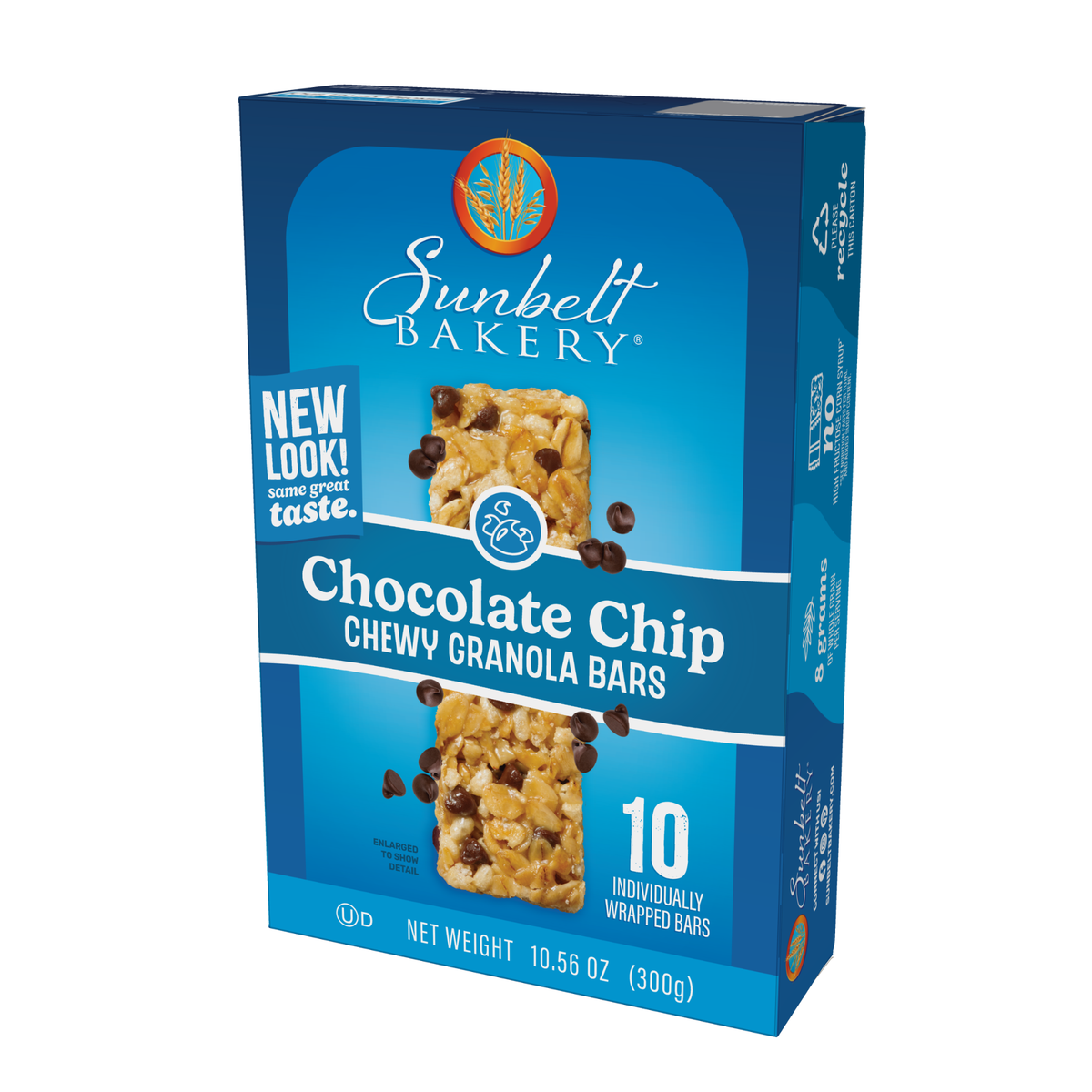 Sunbelt Bakery Chewy Chocolate Chip Chewy Granola Bars (Left View)