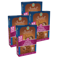 Sunbelt Bakery Fudge Dipped Coconut Granola Bars, 4 Box