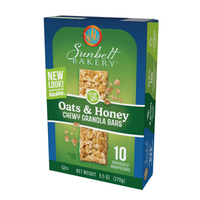 Sunbelt Bakery Oat and Honey Chewy Granola Bars (Left View)