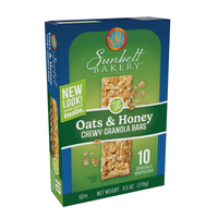 Sunbelt Bakery Oat and Honey Chewy Granola Bars (Right View)