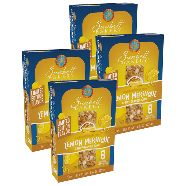 Sunbelt Bakery Banana Oat Granola Bars, 4 Box Bundle