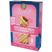 Sunbelt Bakery Strawberry Fruit & Grain Bars (Left View)