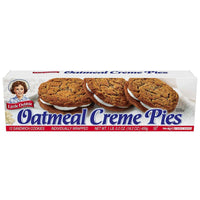 One box of Little Debbie Oatmeal Creme Pies