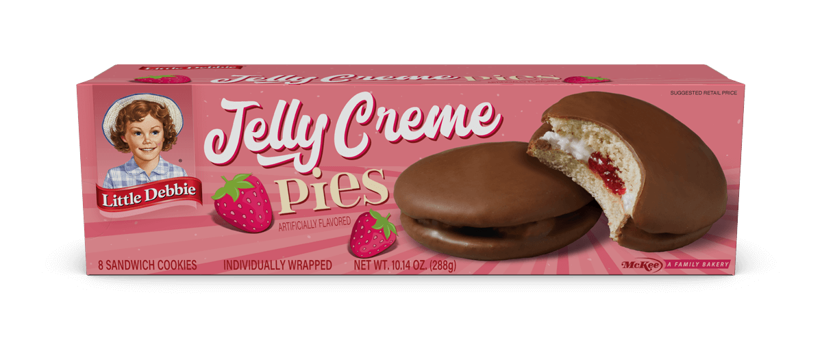 Little Debbie Jelly Crème Pies (Front)