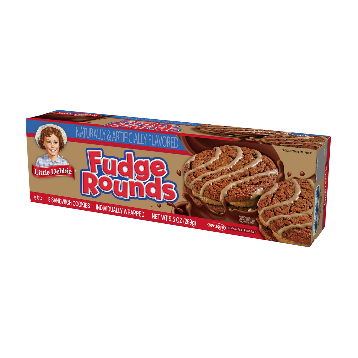 Little Debbie Fudge Rounds (Left)