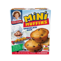 Little Debbie Chocolate Chip Mini Muffins (Front)