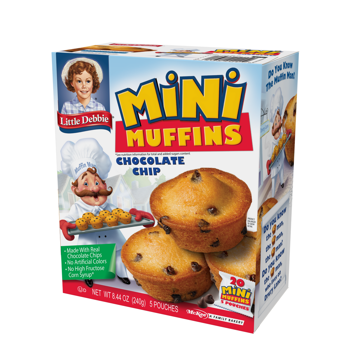 Little Debbie Chocolate Chip Mini Muffins (Right)