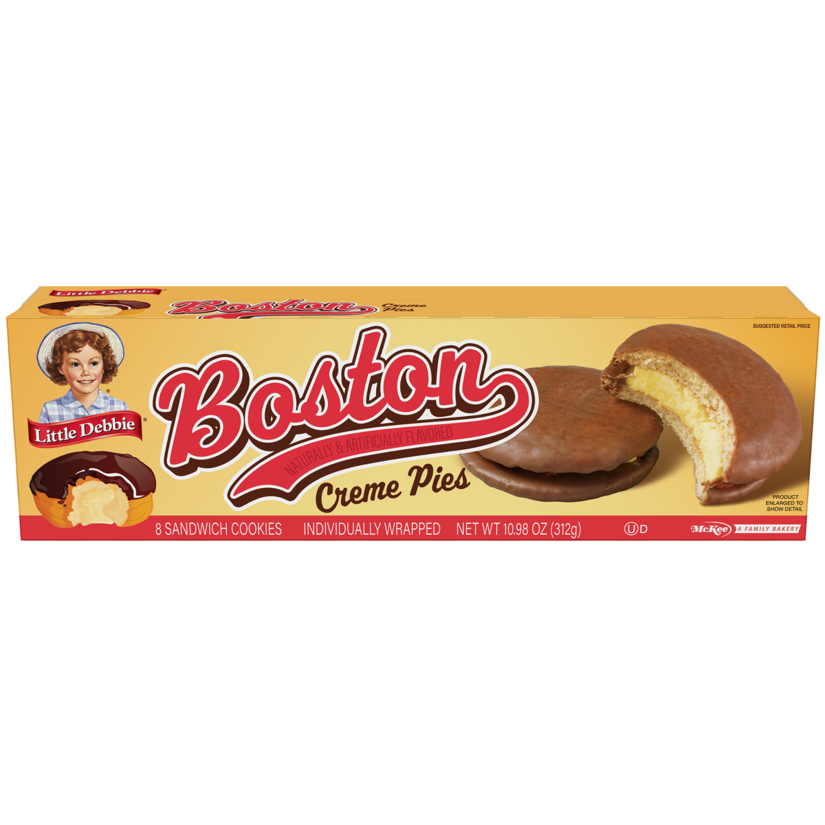 Little Debbie Boston Creme Pies Snack Cakes