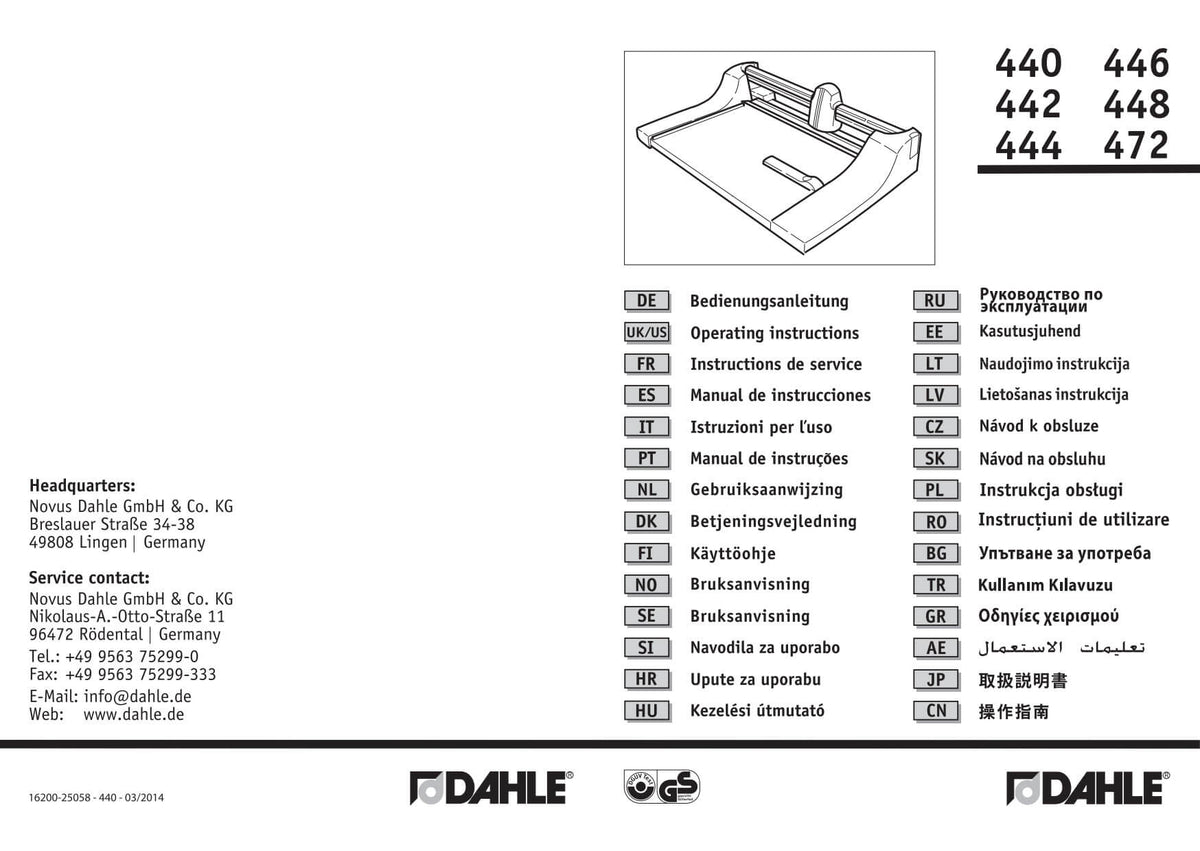 Dahle 472s Premium Rotary Trimmer