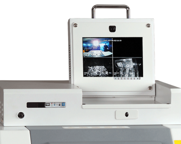 Camera Monitoring System displays and records real-time feeding and destruction of gaming materials