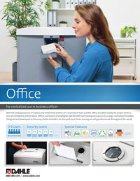 Dahle 50464 Oil-Free Paper Shredder, Office