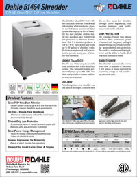 Dahle 808 MS Media Shredder
