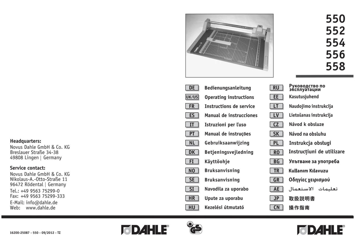 Dahle 554 Professional Rotary Trimmer