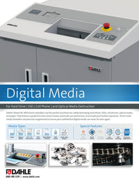 Dahle 808 MS Media Shredder