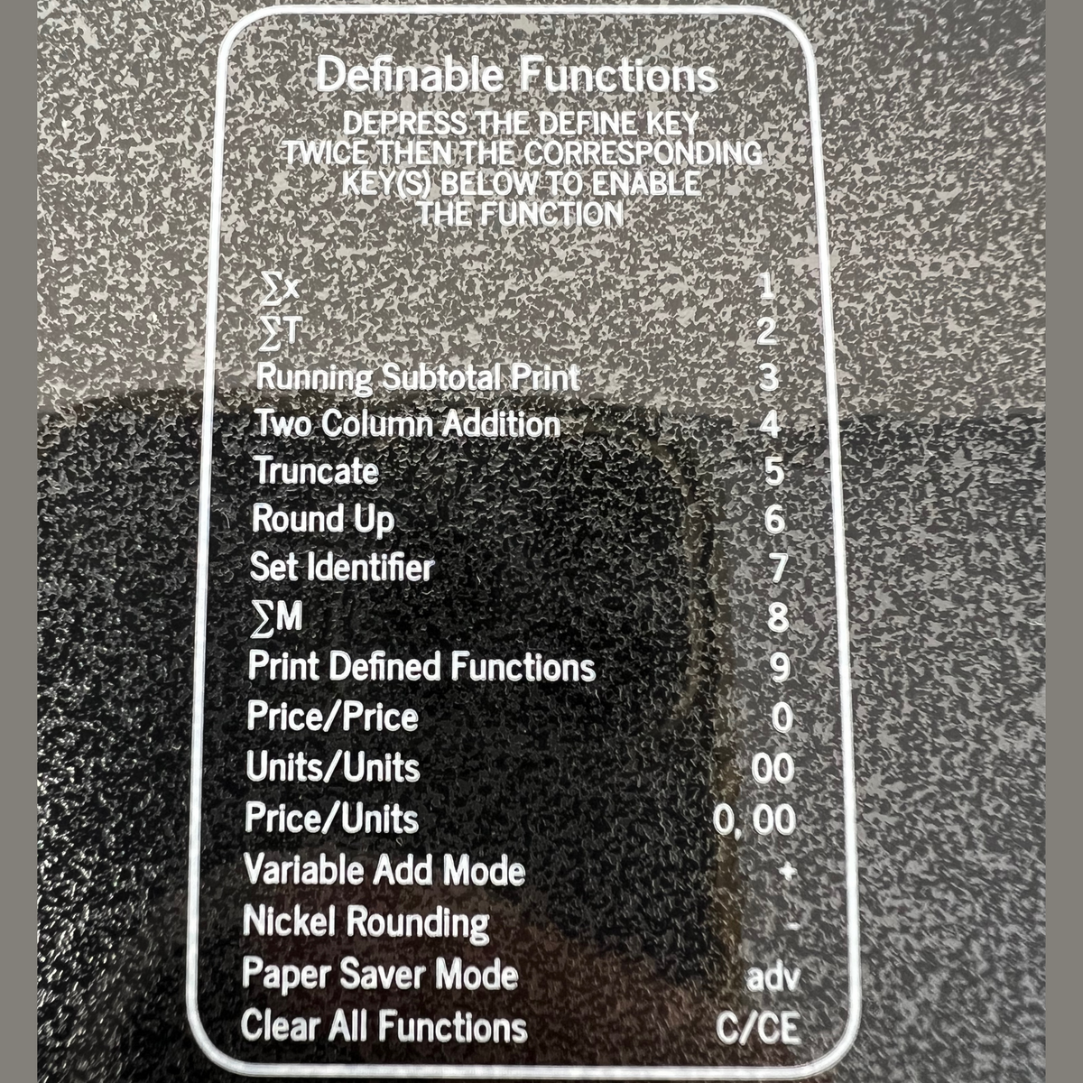 Monroe 8130X 12-Digit Basic Function Heavy-Duty Accounting Printing Calculator (Black) (Function Sticker)