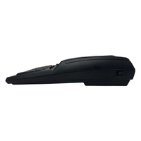 Monroe 8130X 12-Digit Basic Function Heavy-Duty Accounting Printing Calculator (Black) (Left Side View)