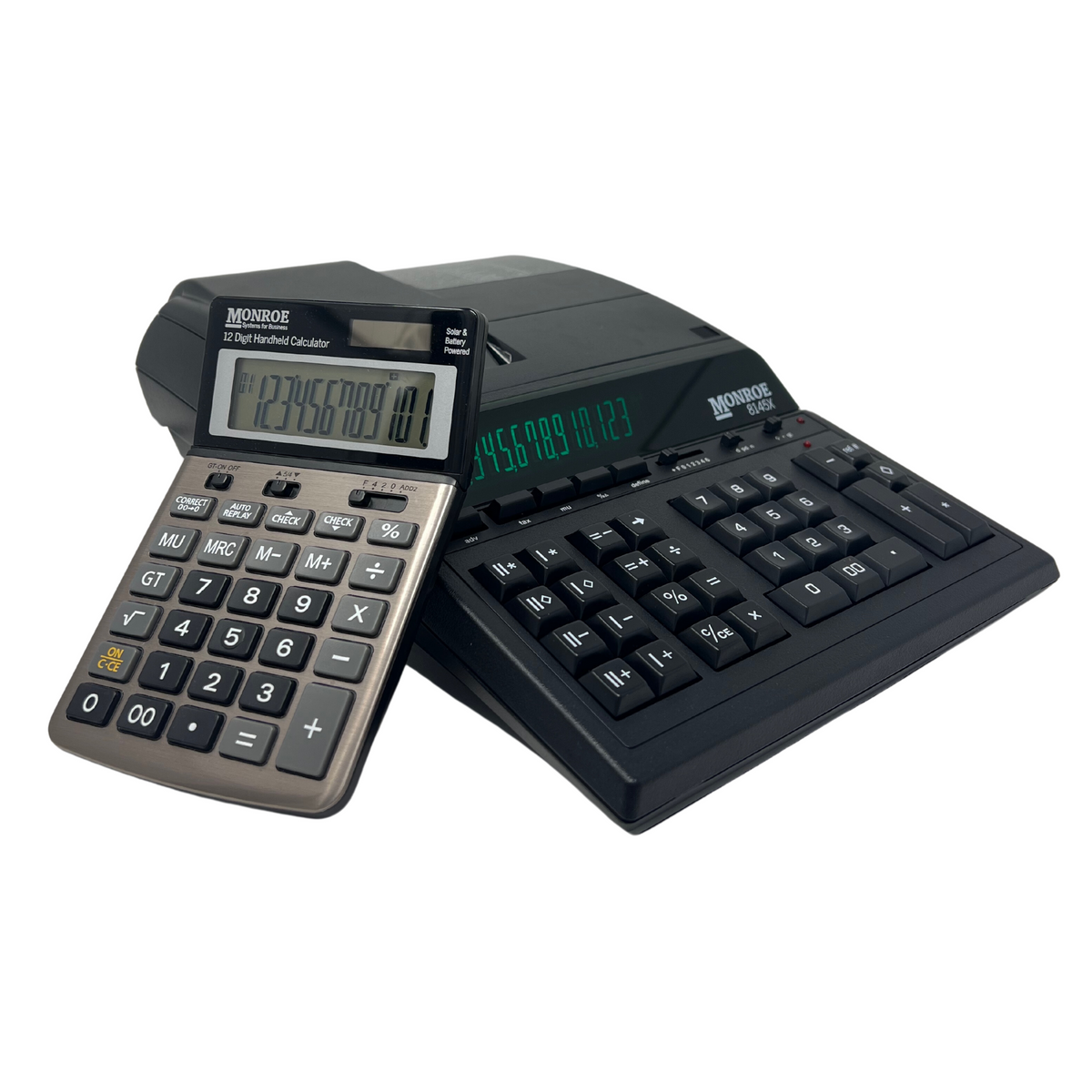 Monroe 8145X 14-Digit Dual-Memory Heavy-Duty Accounting Printing Calculator (8145XB) (Handheld)