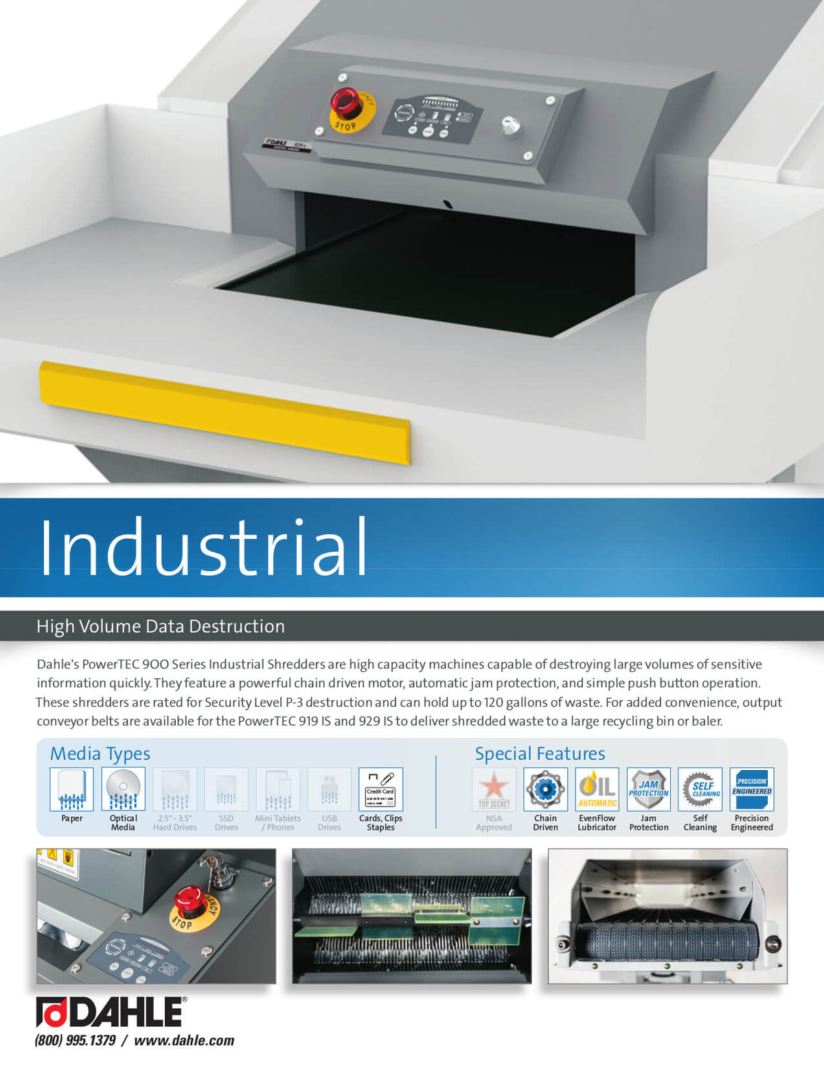 Dahle 929 IS Conveyor Shredder (DH929 IS)