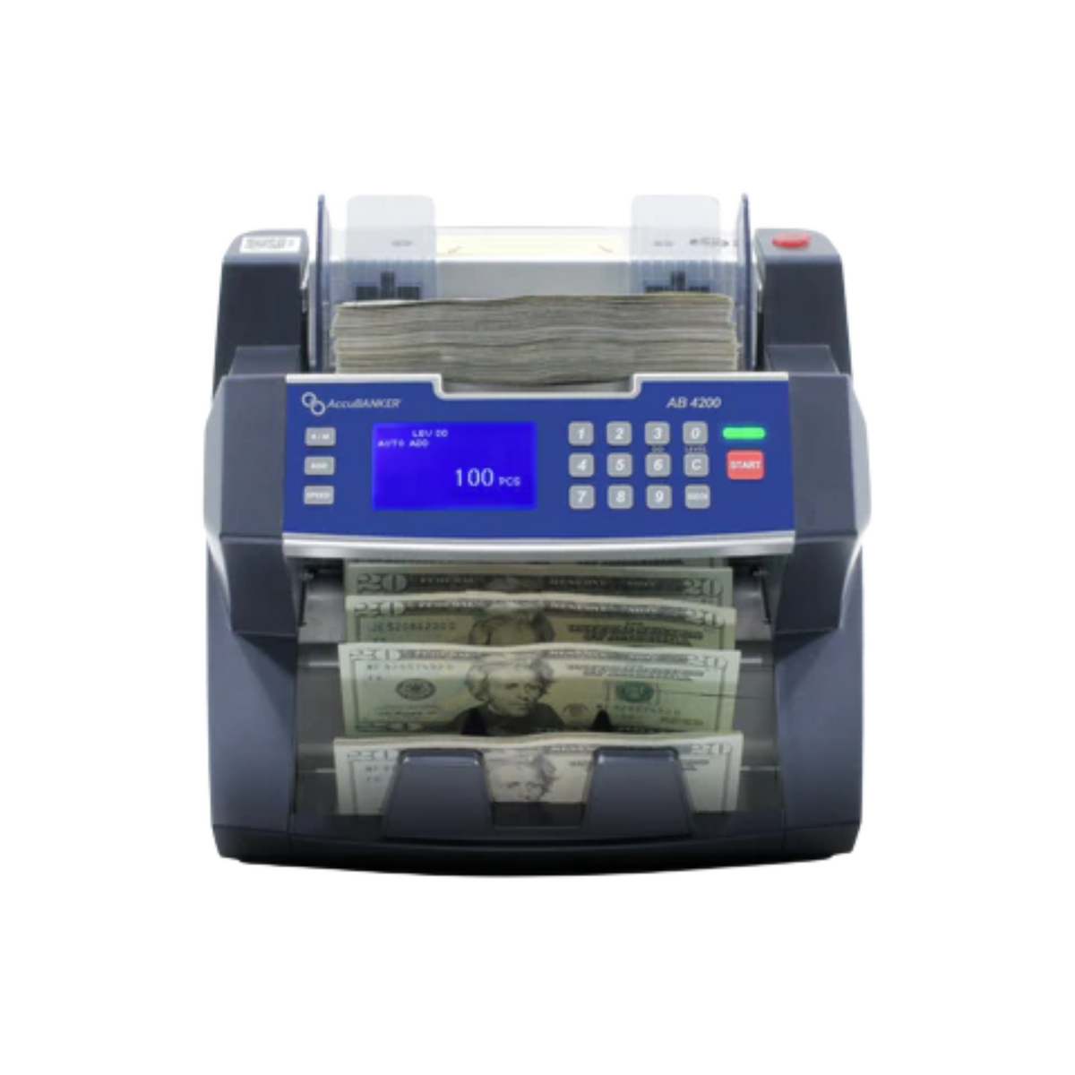 AccuBANKER AB4200 Commercial Bill Counter (Front)