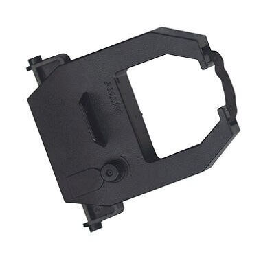 This is a black replacement ribbon for the Amano Pix 10 and Pix 21 Time Clock and works in the Amano Time Stamp PIX-200