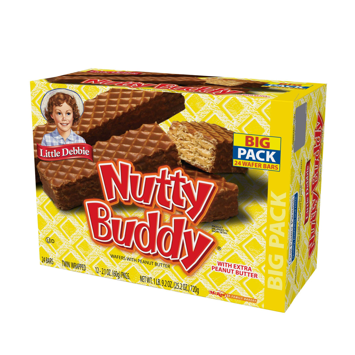 Little Debbie Nutty Buddy Bars Big Pack