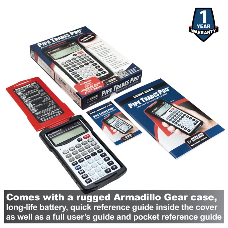 Comes with a rugged Armadillo Gear case, long-life battery, quick reference guide inside the cover, as well as a full user's guide and pocket reference guide