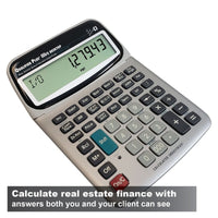 Calculate real estate finance with answers both you and your client can see