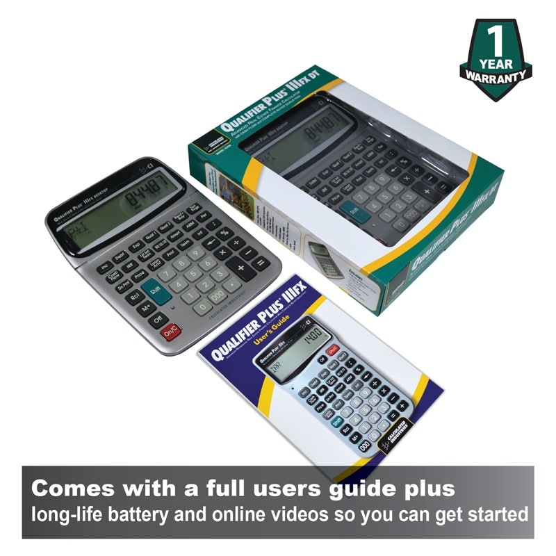 Comes with a full users guide plus long-life battery and online videos so you can get started