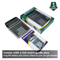 Comes with a full users guide plus long-life battery and online videos so you can get started