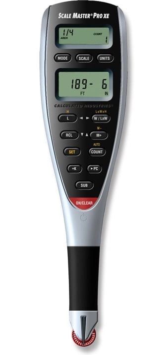 Front face of the Scale Master Pro XE