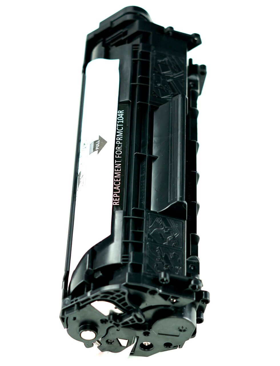 This is the second side view of the Canon 104 replacement laserjet toner cartridge by NXT Premium toner