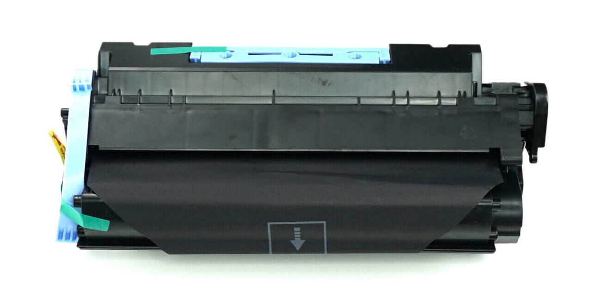 This is the back view of the Canon 106 black replacement laserjet toner cartridge by NXT Premium toner