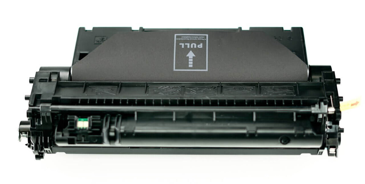 This is the back view of the Canon 120 replacement laserjet toner cartridge by NXT Premium toner