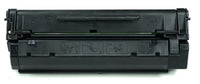 This is the back view of the Canon FX-3 black replacement laserjet toner cartridge by NXT Premium toner