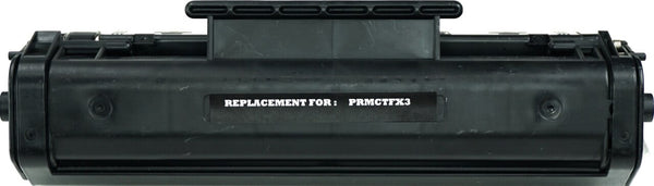 This is the front view of the Canon FX-3 black replacement laserjet toner cartridge by NXT Premium toner