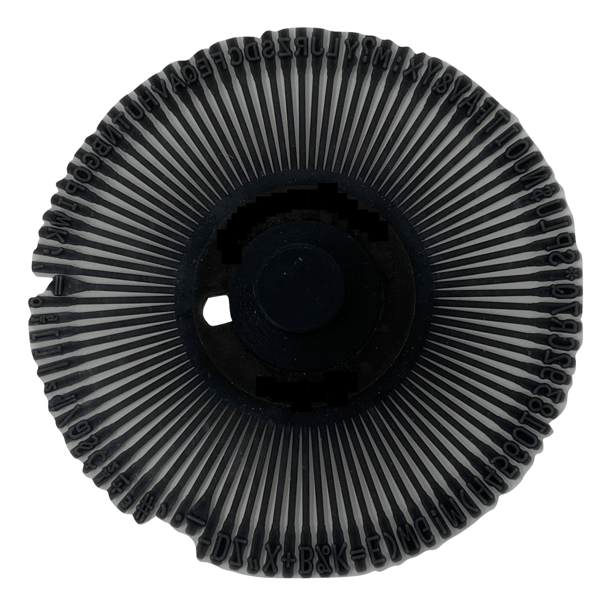 Canon Orator 10 Printwheel by Rarotype