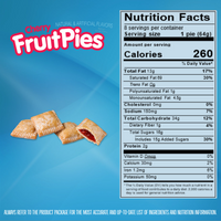 Drake's Cherry Fruit Pies Nutritional Information
