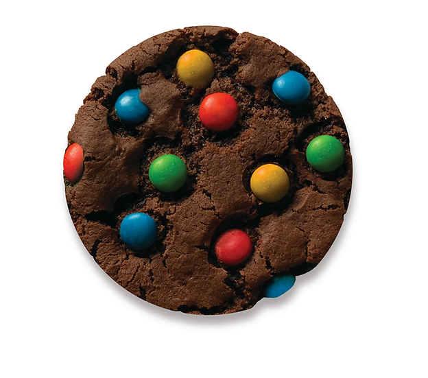 Classic Cookie Soft Baked Brownie Rounds made with Chocolate Candies