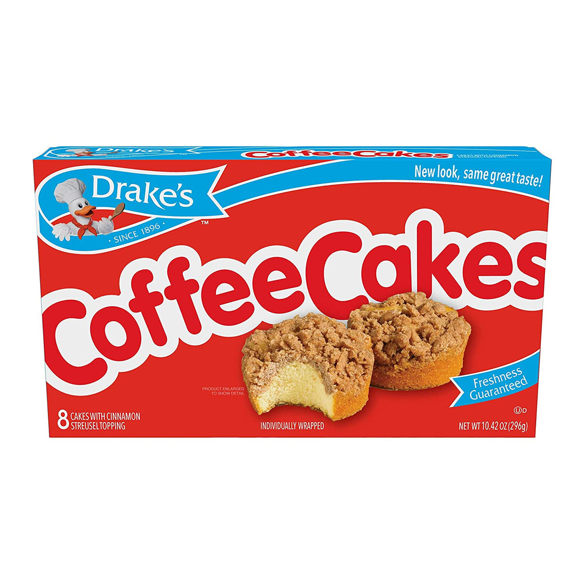 One box of Drake's Coffee Cakes